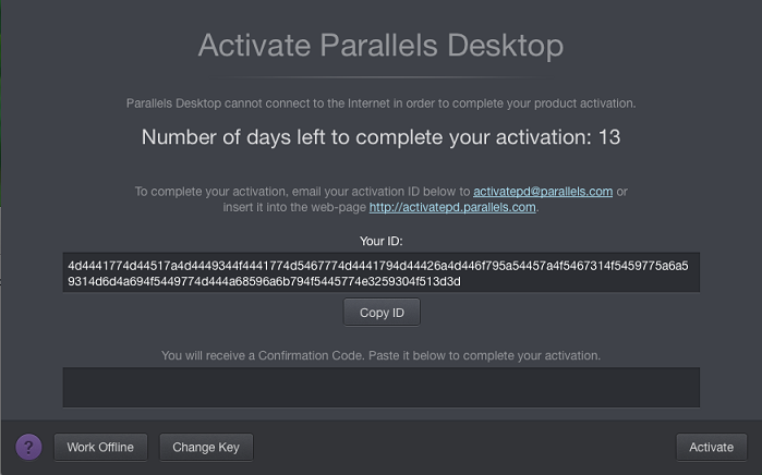 parallels 8 activation key
